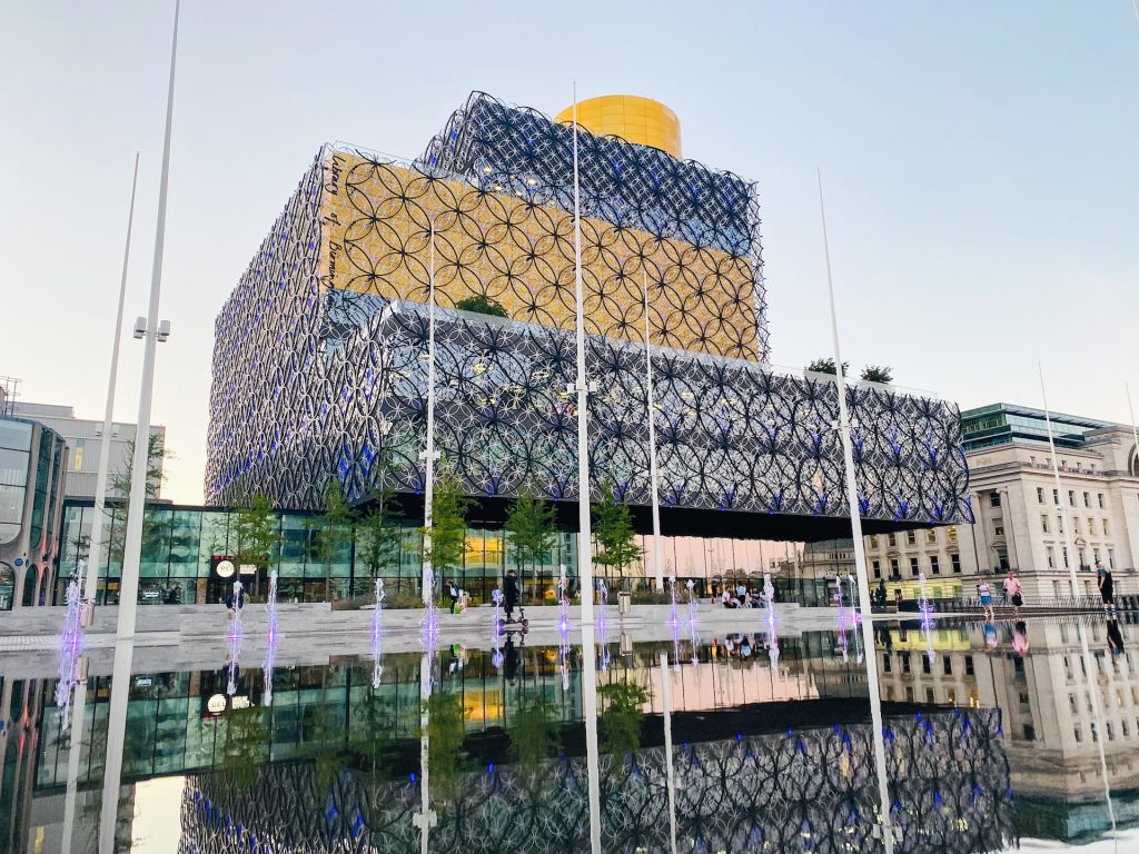 Library of Birmingham. Photo by farin sadiq on Unsplash