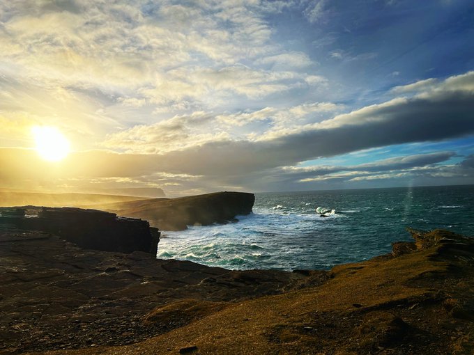 It’s been wild & wonderful here today #Orkney. Photo: Laura Skaife-Knight