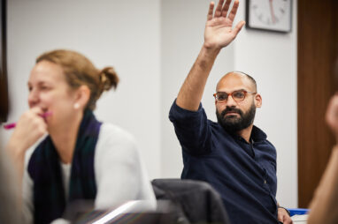 Internal communication qualification course - classroom image
